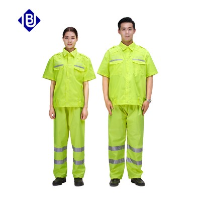 雨豹夏季短款熒光黃牛津布訂制LOGO高品質