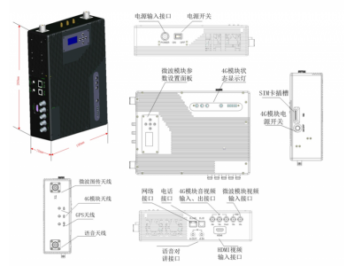 慧明捷COFDM---4G功能常規單兵