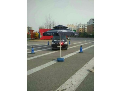 警用雙層遮陽傘產品屬性： 批發采購警用雙層遮陽傘