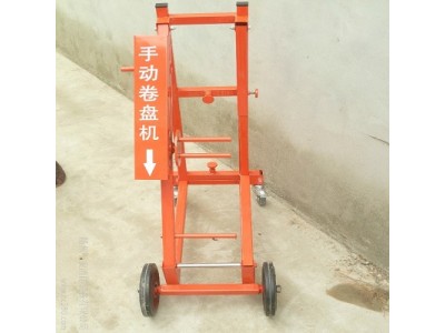 供應手動移動式消防水帶卷盤機 消防水帶清理器材