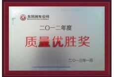 質量優勝獎