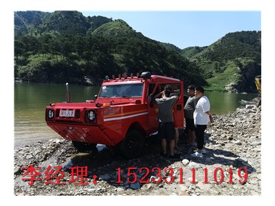 小型森林消防全地形救援車，10-12人防汛救援兩棲車