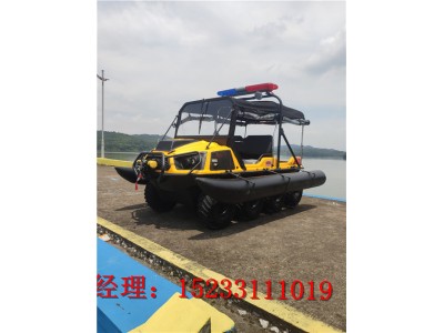 山岳救援水陸兩棲車，城市內澇搶險救援8輪兩棲車