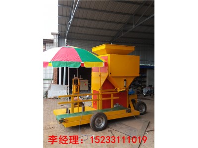河北五星一體智能型防汛沙袋裝袋機， 防汛救援裝沙機